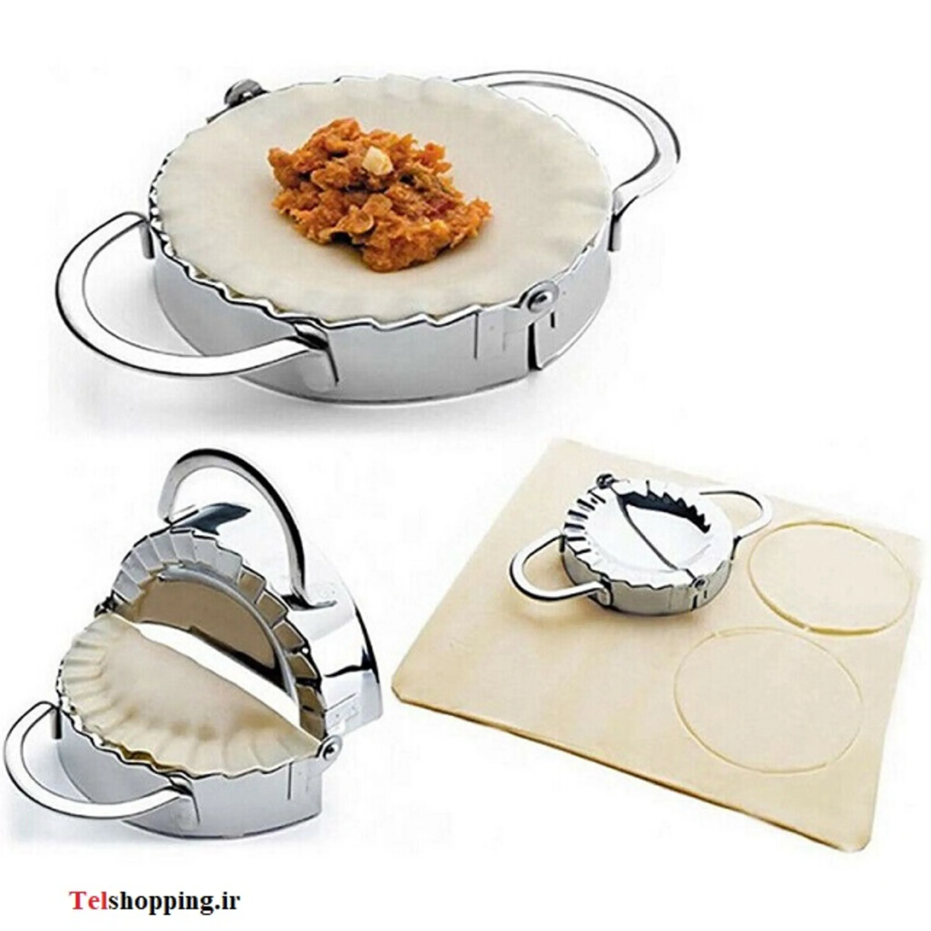 قالب پیراشکی استیل